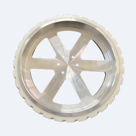 聚氨酯無人車包膠輪